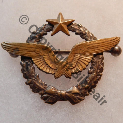 BREVET PILOTE  WW1 B13482  SM 2Anneaux Dos lisse Src.mementoantiquites 252Eur10.25 